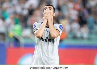 WARSAW, POLAND - 17 JULY, 2021: Polish Supercup Final 2021, Legia Warsaw - Rakow Czestochowa, O.p: Mahir Emreli Of Legia