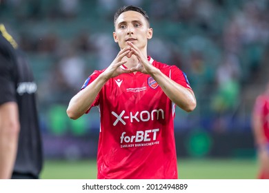 WARSAW, POLAND - 17 JULY, 2021: Polish Supercup Final 2021, Legia Warsaw - Rakow Czestochowa, O.p: Jakub Arak Of Rakow