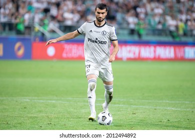 WARSAW, POLAND - 17 JULY, 2021: Polish Supercup Final 2021, Legia Warsaw - Rakow Czestochowa, O.p: Mahir Emreli Of Legia