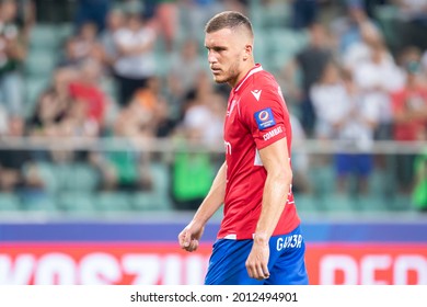 WARSAW, POLAND - 17 JULY, 2021: Polish Supercup Final 2021, Legia Warsaw - Rakow Czestochowa, O.p: Tomas Petrasek Of Rakow