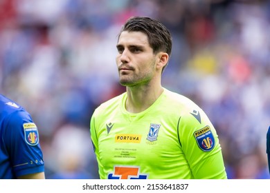 WARSAW, POLAND - 2 MAY, 2022: Lech Poznan - Rakow Czestochowa 1:3, Fortuna Polish Cup Final O.p: Mickey Van Der Hart Of Lech