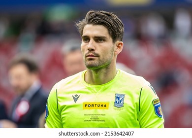 WARSAW, POLAND - 2 MAY, 2022: Lech Poznan - Rakow Czestochowa 1:3, Fortuna Polish Cup Final O.p: Mickey Van Der Hart Of Lech