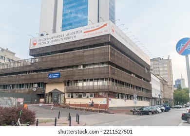 Warsaw, Poland - August 14, 2022: PiS Law And Justice (Polish: Prawo I Sprawiedliwosc) Office Of Political Party At Nowogrodzka Street In Warsaw.