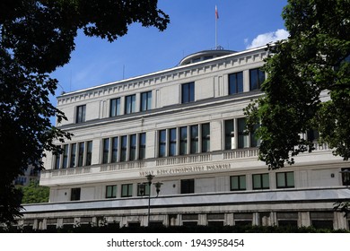 Warsaw, Poland - Senate Of The Republic Of Poland (Senat Rzeczypospolitej Polskiej).