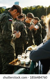 WARSAW, POLAND - SEPTEMBER 14, 2019: Katyn Massacre Memorial Day