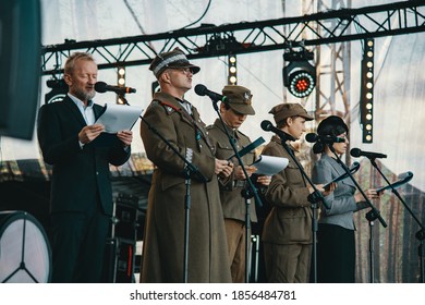 WARSAW, POLAND - SEPTEMBER 14, 2019: Katyn Massacre Memorial Day