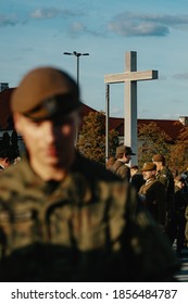 WARSAW, POLAND - SEPTEMBER 14, 2019: Katyn Massacre Memorial Day