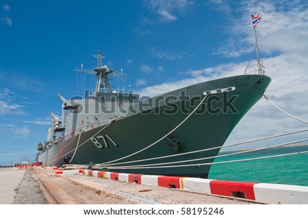 warship