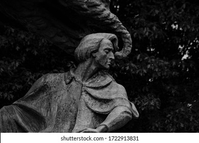 Warsow, Poland - 02 08 2017 : Chopin Monument