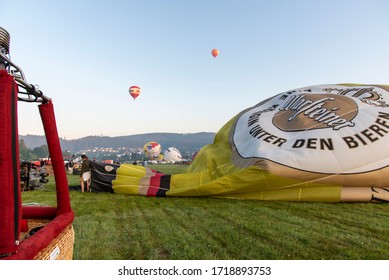 Warstein, Germany, August/31/2019 International balloon festival WIM