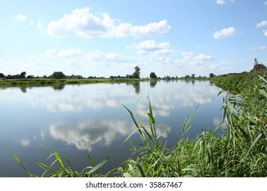 The Warta River, Poland