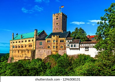 Wartburg Castle in Eisenach, Thuringia, Germany