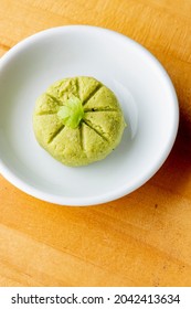 Wasabi. Japanese Cooking Ingredients From A Farmers Markets, Fresh Fruits And Vegetables. Classic Ingredients And Garnishes Used In Restaurant Cooking.