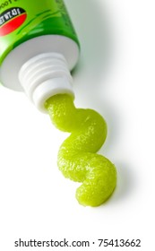 Wasabi Paste On White Background