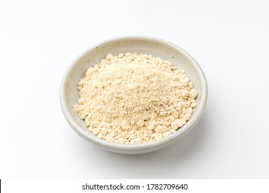 Wasabi Powder On White Background