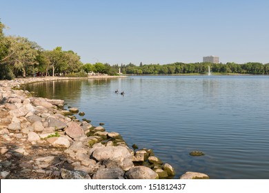 Wascana Lake, Regina, Saskatchewan, Canada