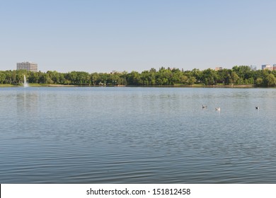 Wascana Lake, Regina, Saskatchewan, Canada