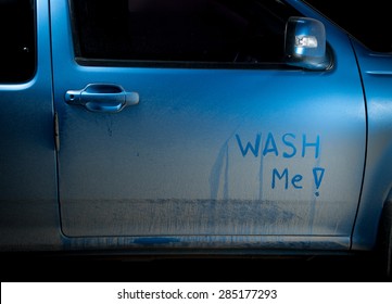 Wash Me - Dirty Car