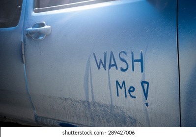 Wash Me - Dirty Car