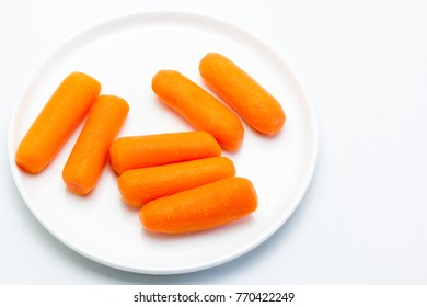 Washed And Peeled Mini Carrots