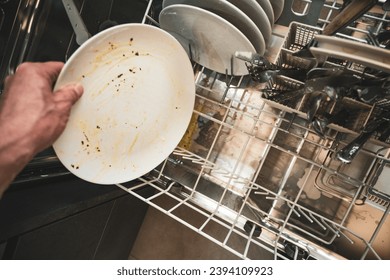 washing up after the meal