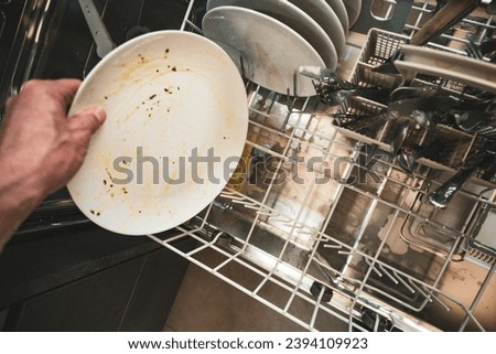 washing up after the meal