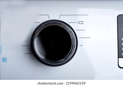 Washing machine panel. Select washing mode. Washing machine control