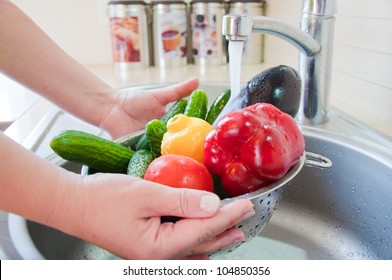 Washing Vegetables