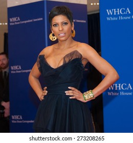 WASHINGTON APRIL 25  Tamron Hall Arrives At The White House Correspondents Association Dinner April 25, 2015 In Washington, DC 