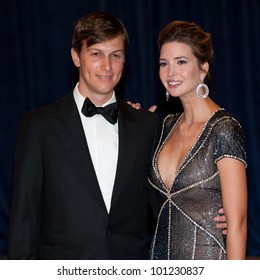 WASHINGTON - APRIL 28: Ivanka Trump And Husband Jared Kushner At The White House Correspondents Dinner April 28, 2012 In Washington, D.C.