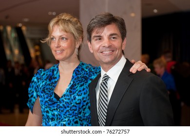 WASHINGTON - APRIL 30: George Stephanopoulos And Ali Wentworth Arrive At The White House Correspondents Dinner April 30, 2011 In Washington, D.C.