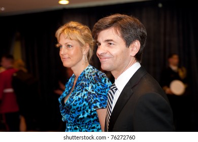 WASHINGTON - APRIL 30: George Stephanopoulos And Ali Wentworth Arrive At The White House Correspondents Dinner April 30, 2011 In Washington, D.C