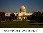 Washington D. C. Capitol. Congress. American Capitol Building. United States Capital. Washington, US landmark. USA Supreme Court. Washington monument. Washington city.