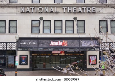 WASHINGTON DC -19 FEB 2016- The Revival Of The Iconic Musical Annie Is Playing At The National Theater In Washington, DC Until March 20, 2016.