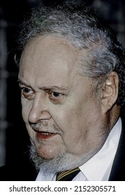 WASHINGTON DC - 1996 
Judge Robert Bork Talks To Reporters Outside Of The ABC Studios After His Appearance On This Week Sunday Talk Show 