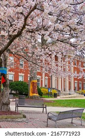 WASHINGTON, DC -26 MAR 2022- View Of The College Campus Of Howard University (HU) In Washington, DC, The Most Famous Historically Black College And University (HBCU) In The United States.