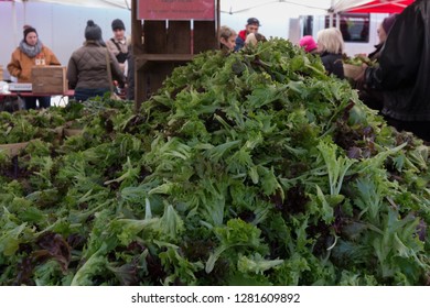 Washington, DC - April 10, 2016 - Farmers Market Dupont Circle In Spring