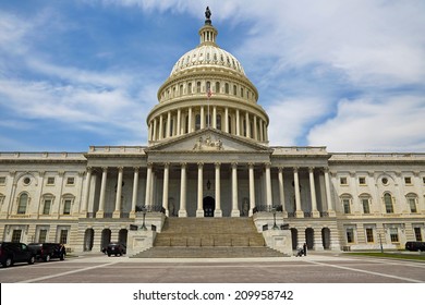 Washington DC, capital city of the United States. National Capitol building.