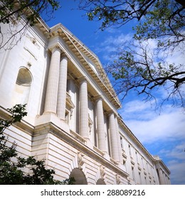 Washington DC, Capital City Of The United States. Government Building - Russell Senate Office Building.