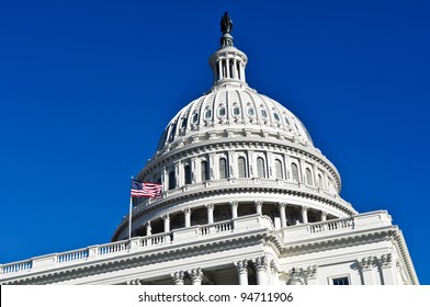 Washington DC Capitol Hill Building Dome