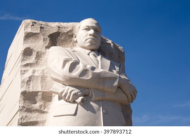 WASHINGTON DC - CIRCA MARCH 2016: Martin Luther King Jr. Memorial Statue