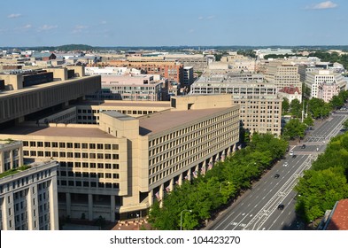 Washington DC - J. Edgar Hoover FBI Building On Pennsylvania Street