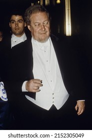 WASHINGTON DC - JANUARY 30, 1988
Judge Robert Bork Arrives At The Annual  Alfalfa Club Dinner At The Capitol Hilton Hotel 