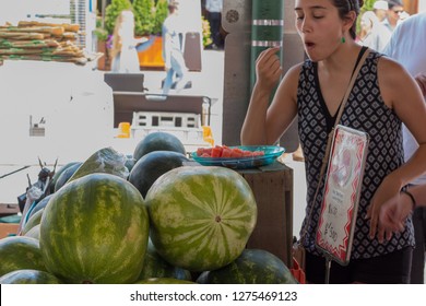 Washington, DC - July 16, 2017 - Capitol Hill Farmers Market