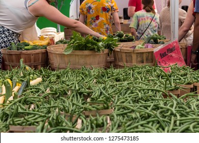 Washington, DC - July 16, 2017 - Capitol Hill Farmers Market