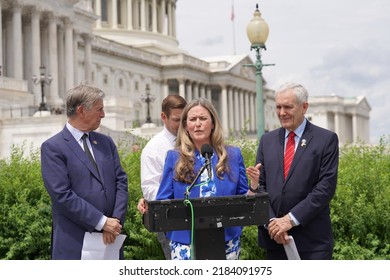 Washington, DC – July 28, 2022: Rep. Jennifer Wexton (D-VA) Speaks At A News Conference Regarding Her Constituent, Asim Khafoor Who Was Arrested And Jailed In The UAE Calling For His Immediate Release