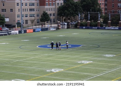 Washington DC June 24, 2022
Coaching Staff On The Georgetown University Football Field