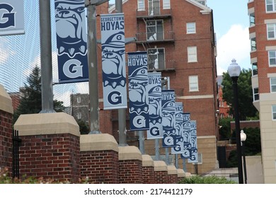 Washington DC June 28, 2022
Campus Of Georgetown University Hoyas Football Field