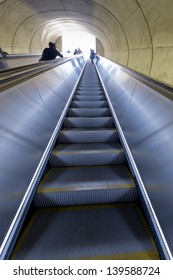 Washington DC Metro escalator