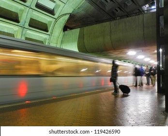 Washington DC, Metro Station Interior